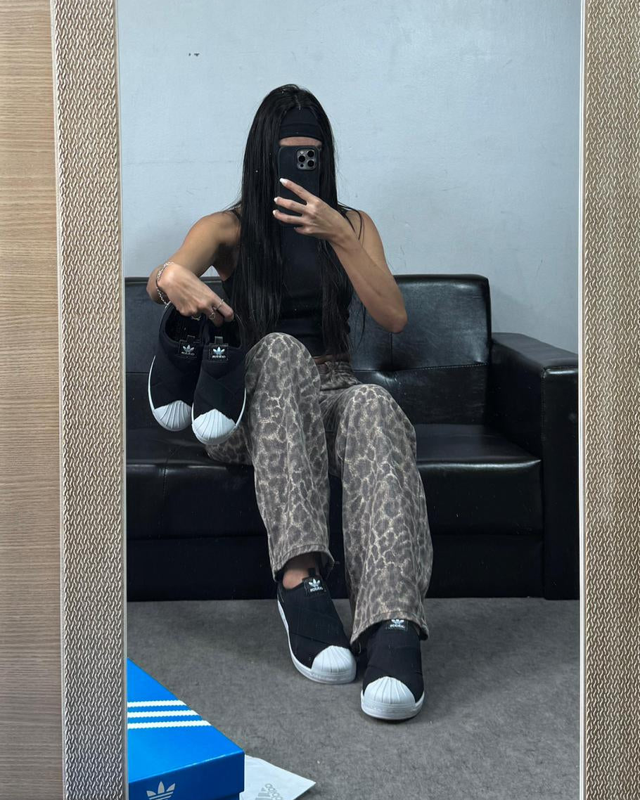 Tênis Superstar Slip On Preto