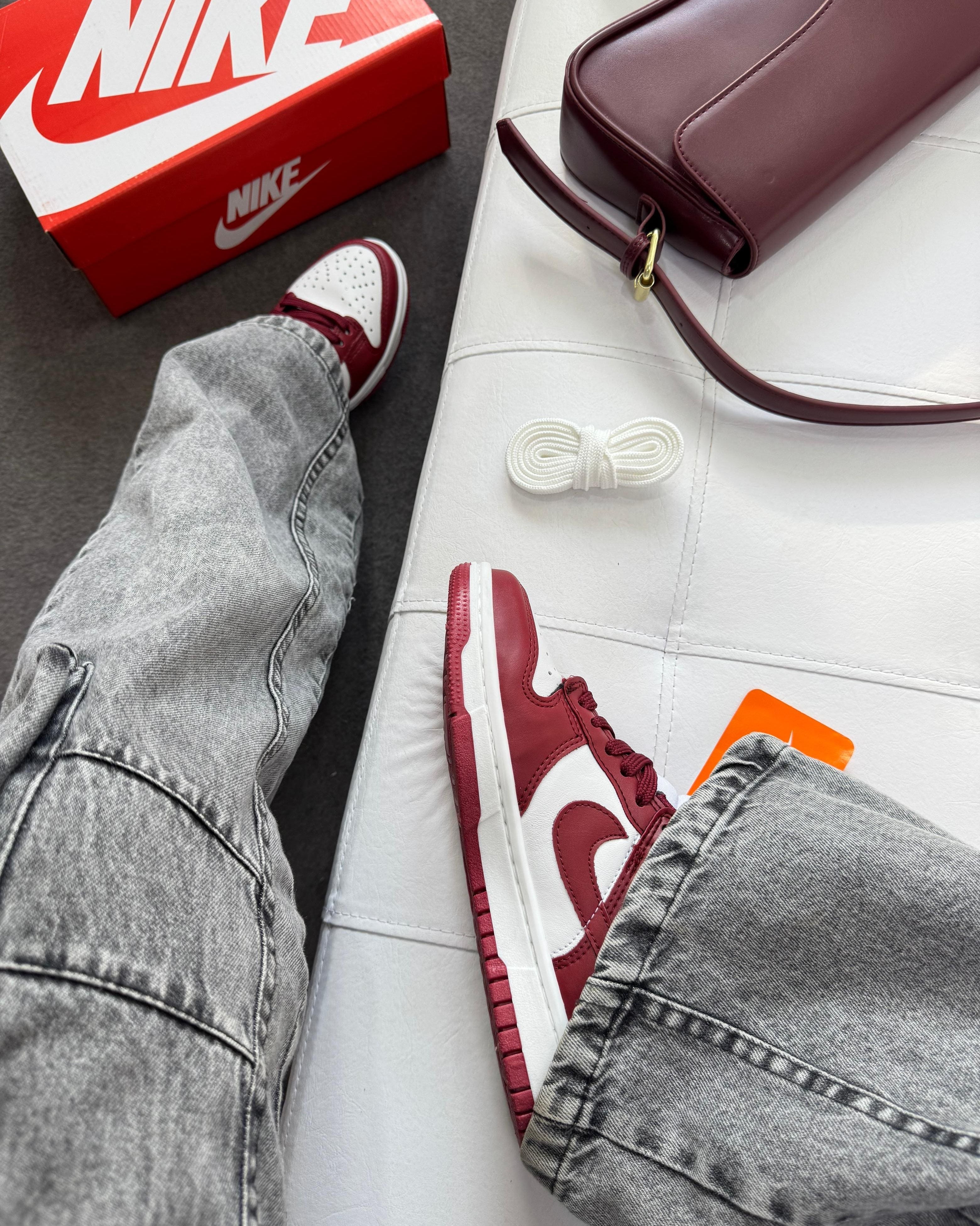 Tênis Dunk Vinho Casual