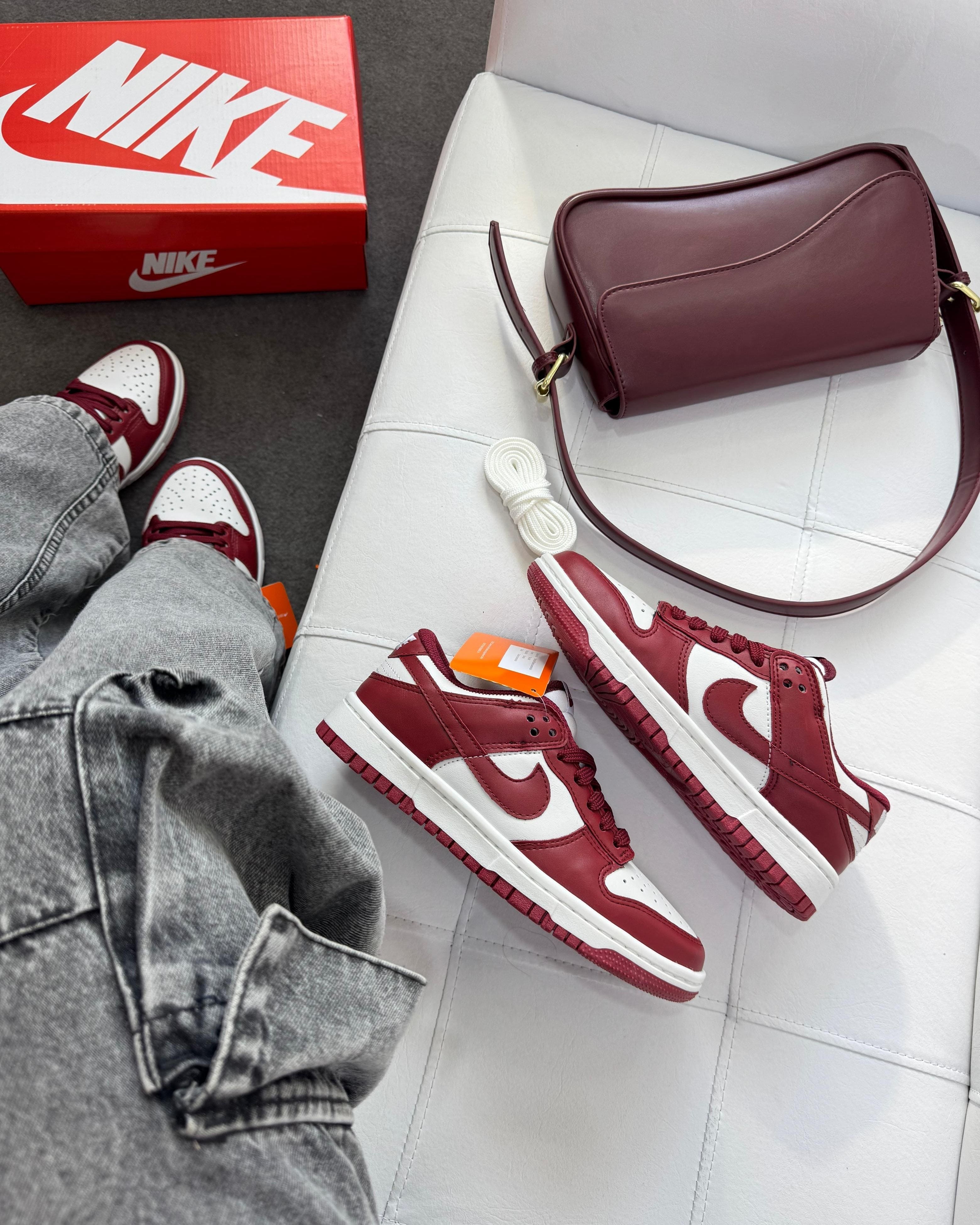 Tênis Dunk Vinho Casual