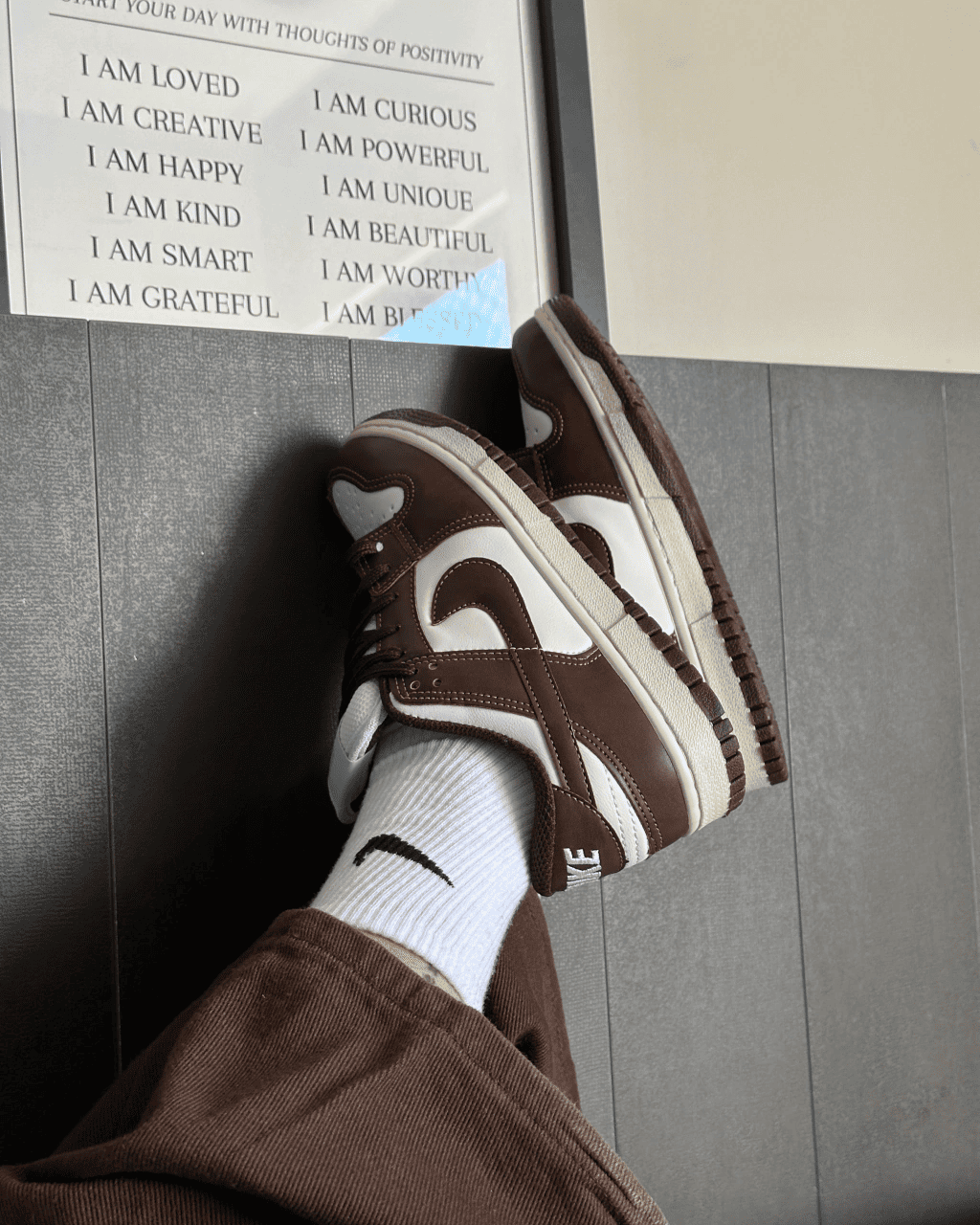 Tênis Dunk Cacau Casual