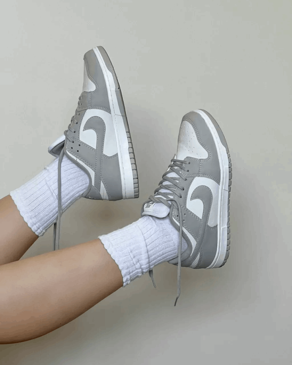 Tênis Dunk Cinza Casual